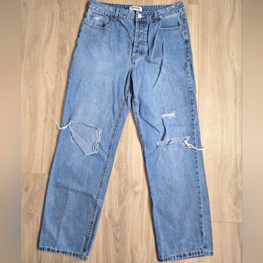 RSQ Womens High Rise Straight Leg Jeans